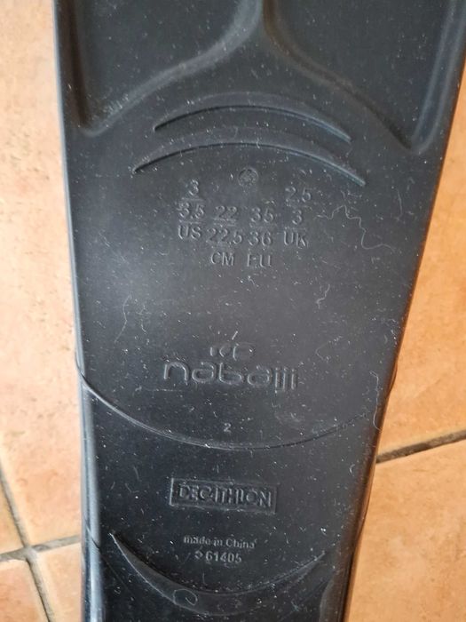 płetwy krótkie nabaiji rozm. 35 - 36