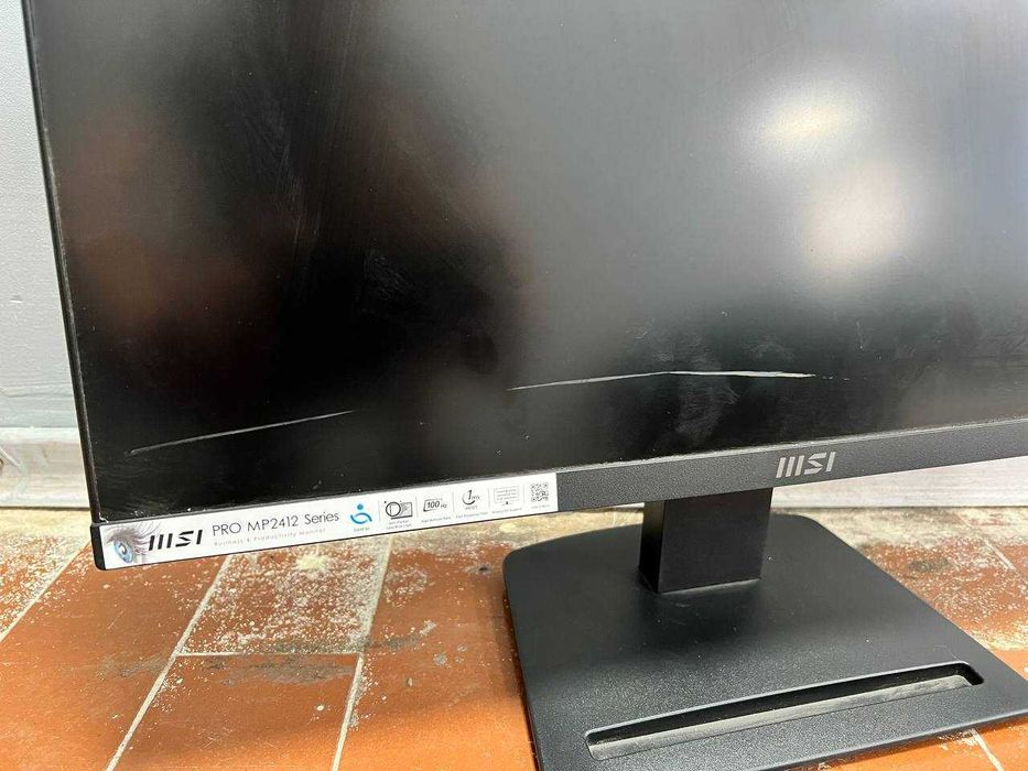 Монітор 23.8" MSI PRO MP2412 — Не вмикається, на запчастини / відновлення
