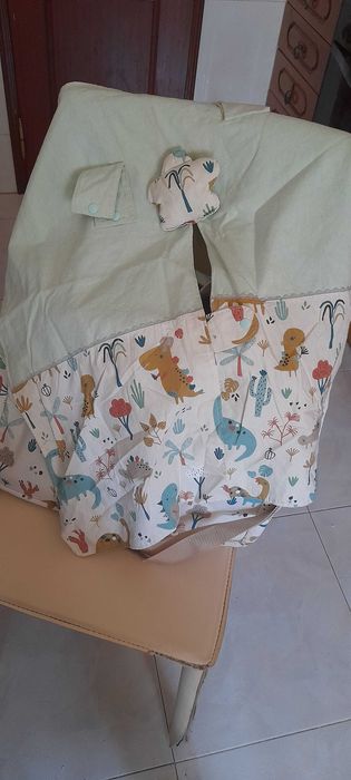 Mala de maternidade + tapa ovo + mantinha