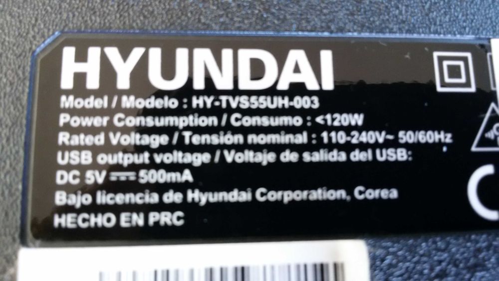 main board tv hyundai hy.tvs55uh 003. 35022.785 55mk66ants