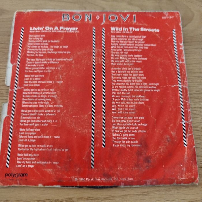 Bon Jovi - livin on a prayer