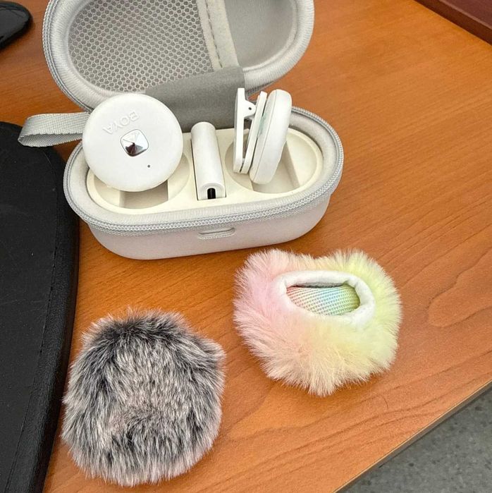 Петличка микрофон - 2шт. в комплекте под все телефоны BOYA Original