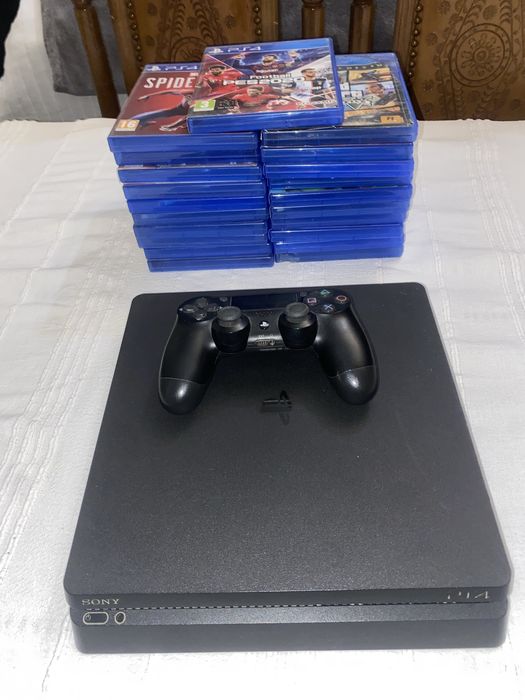 Ps4 com + 21 jogos como nova