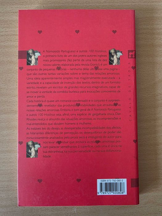 Livro "A Namorada Portuguesa" de Dan Rhodes