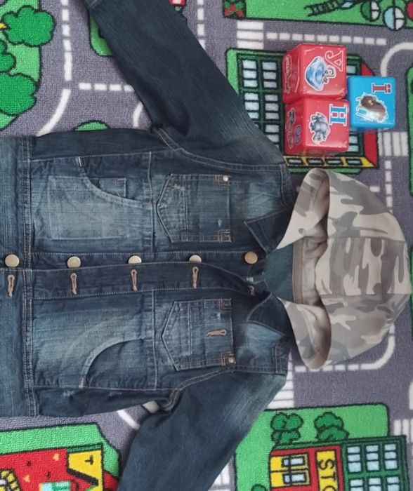 Джинсовая куртка ветровка Matalan 4-5р