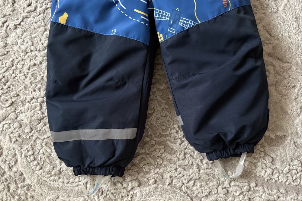 Зимовий дитячий суцільний термо комбінезон для/на хлопчика 116-122