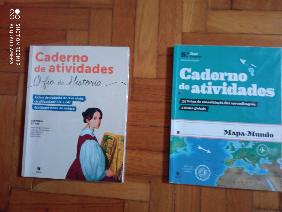 Cadernos de atividades 8º ano