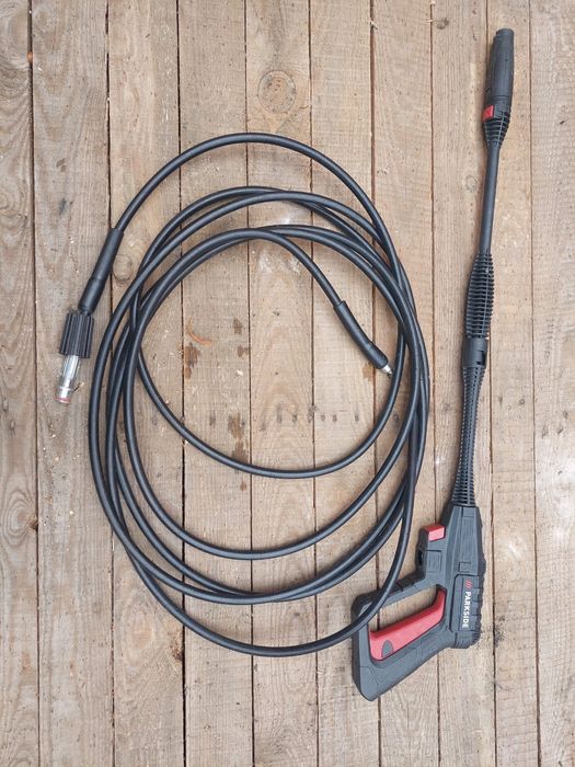 Pistolet oraz wąż Parkside