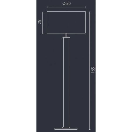 Lampa do salonu lampa do pokoju wys. 1.6m do sypialni RAMKO 67529