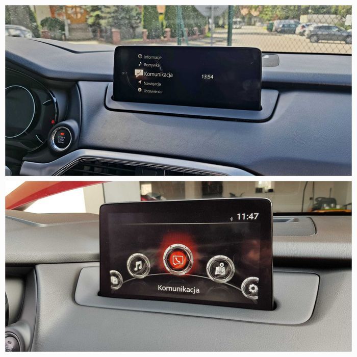 Polski Język polskie menu Mazda 3 6 cx3 cx5 cx9 konwersja USA