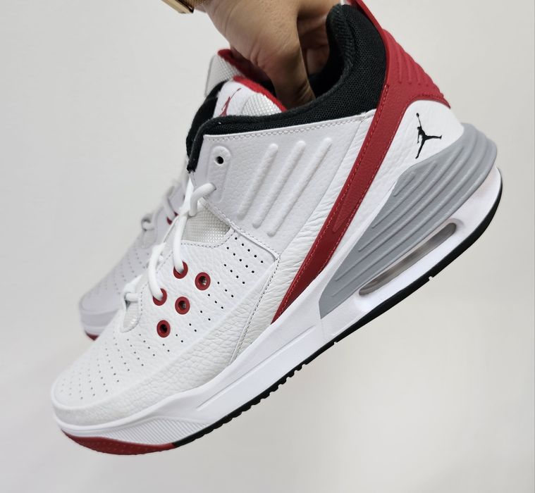 Nowe Nike Jordan Max Aura 4 rozm 44,5 męskie buty sportowe białe skóra