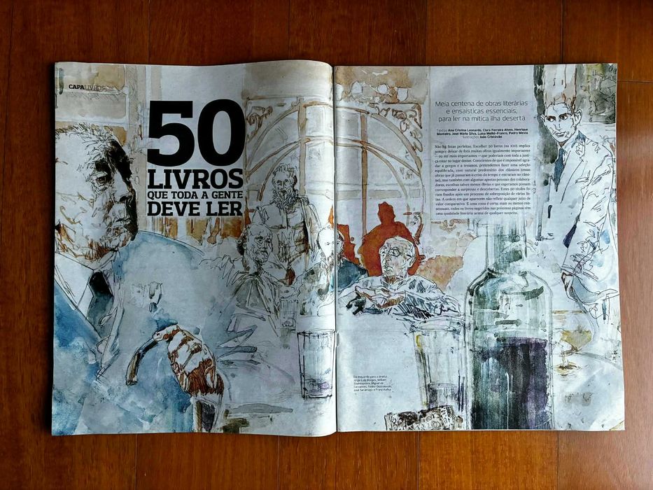 Revista Atual Expresso: 50 Livros Que Toda a Gente Deve Ler