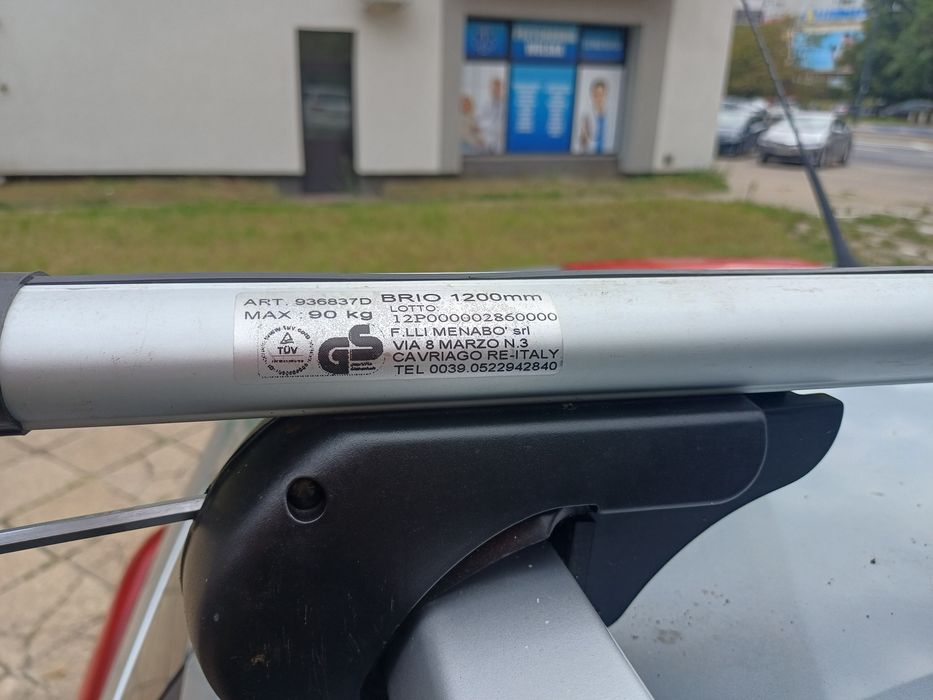 Belki bagażnika dachowego 120 cm