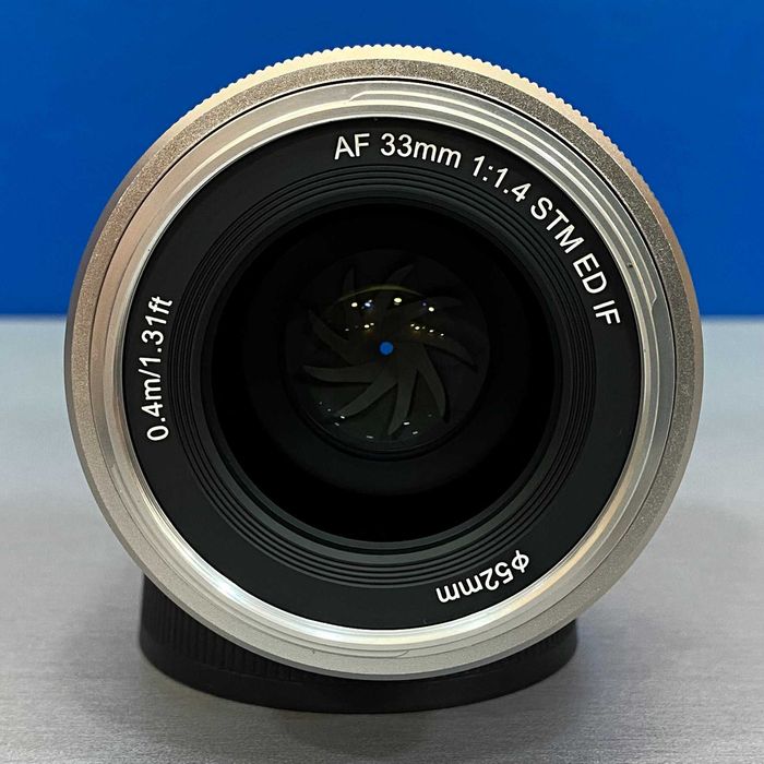 Viltrox AF 33mm f/1.4 STM ED (Canon EF-M) - NOVA - 3 ANOS DE GARANTIA