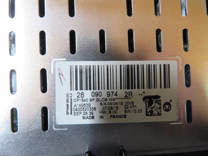 Дисплей мультимедіа  r link 2 renault megane talisman koleos