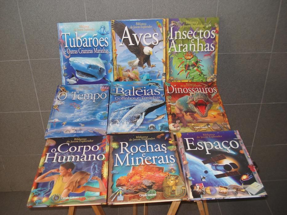 9 Livros Biblioteca do Jovem Explorador