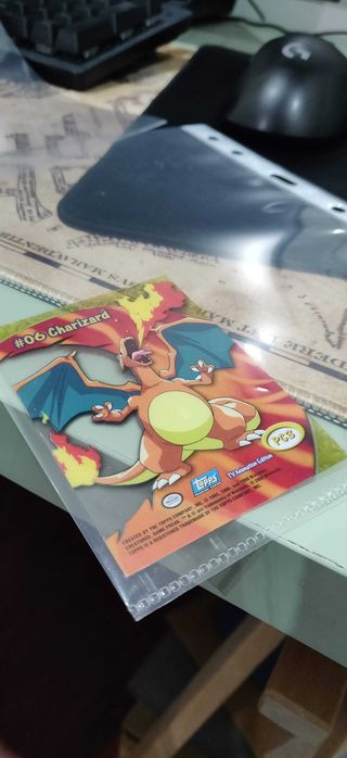 Cartas Pókemon CHARIZARD #06 PC3 | Topps TV Animation Edition 2000