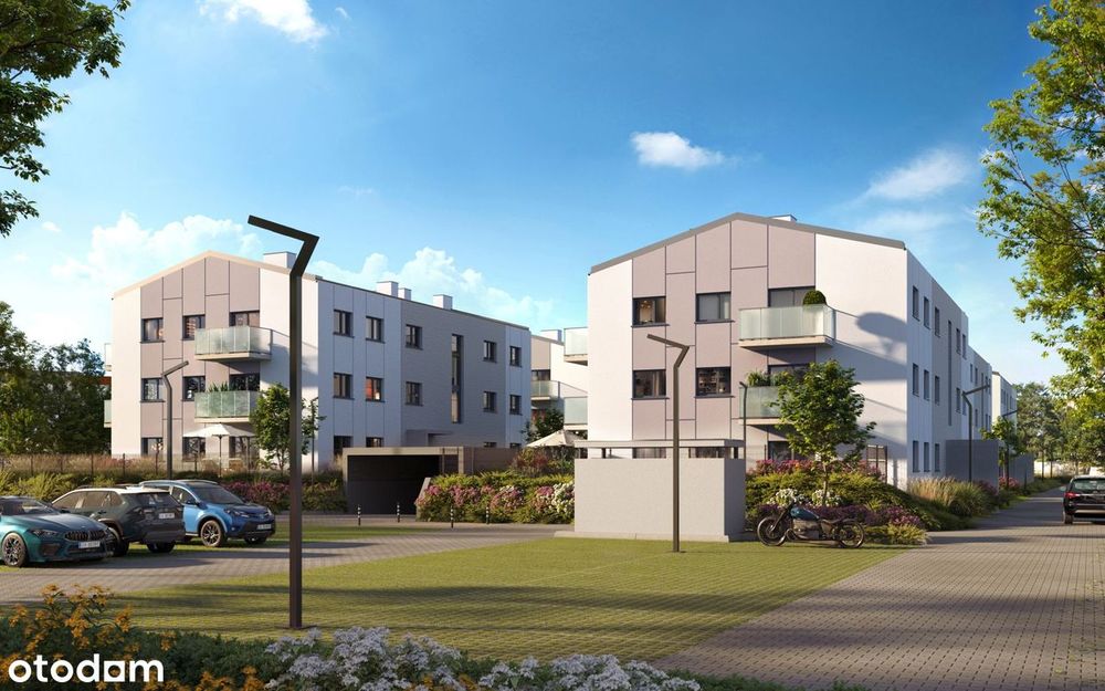 2-pokojowe mieszkanie 39m2 + ogródek Bezpośrednio