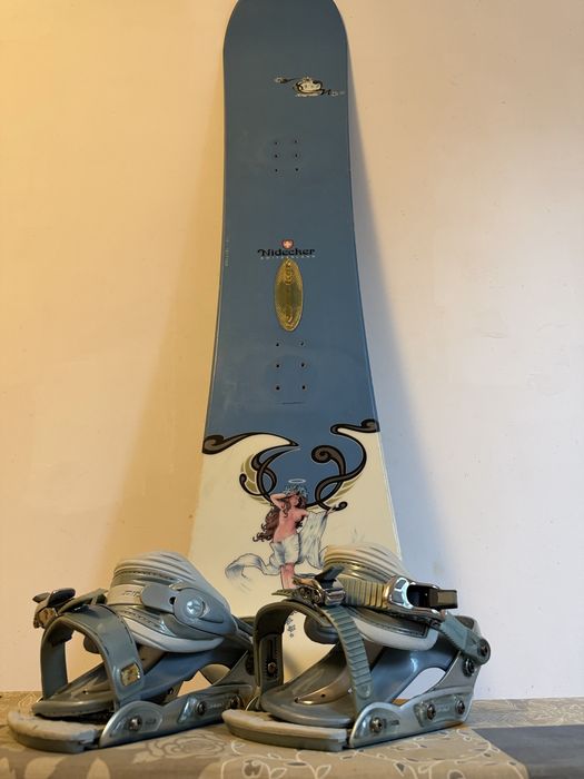 Deska snowboard 152 plus wiązanki Nidecker