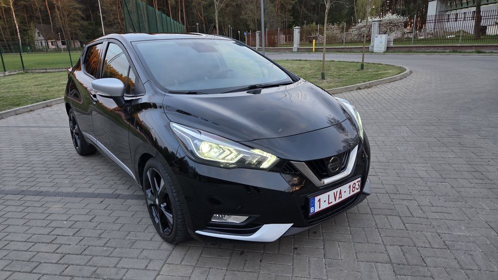 Nissan Micra 0.9 benzyna_90km_2018r_Full Opcja_Ledy