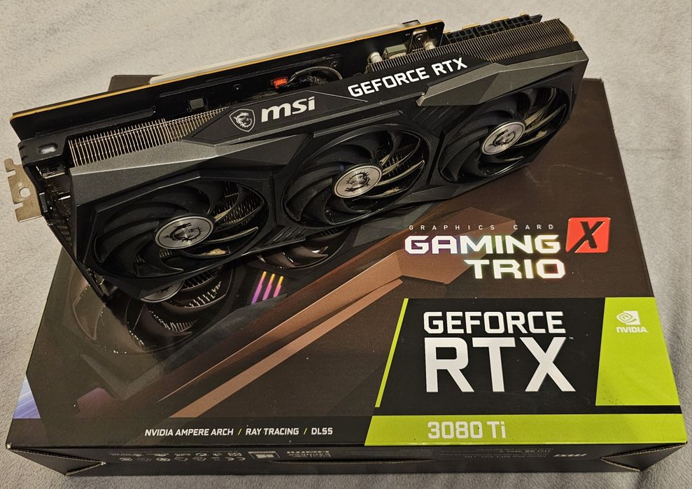 Відеокарта MSI RTX 3080 Ti GAMING X TRIO 12Gb