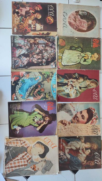 23 Revistas Antigas Eva