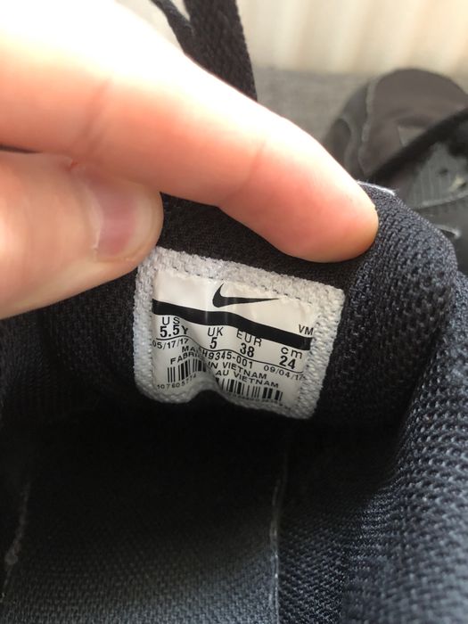 Czarne buty Nike 38