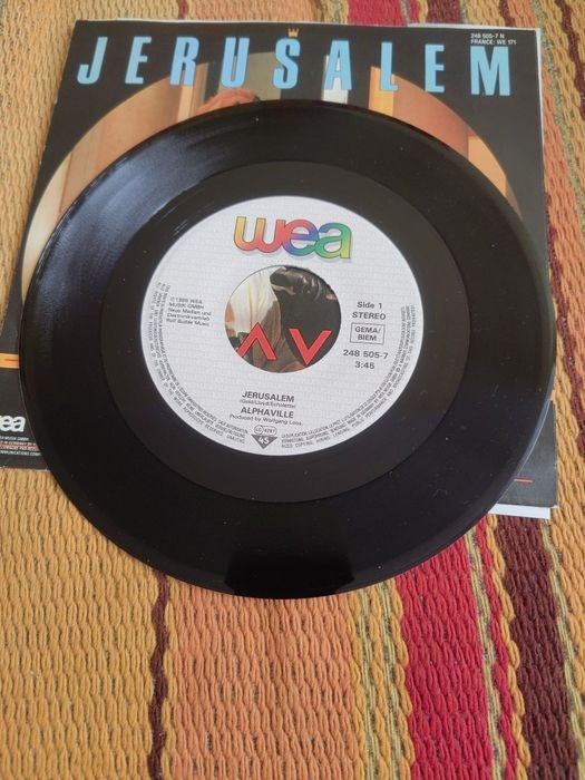 Alphaville-Jerusalem, 7"singiel winylowy