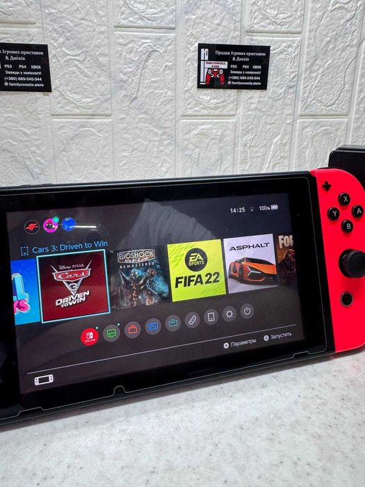 Nintendo Switch V2 25 ІГОР у комплекті. Повний комплект з оригінальним комлектом