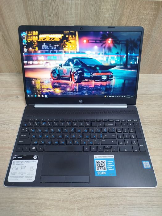 Ноутбук HP 15.6" Full hd i3-8145u 8GB DDR4 Батарея 2 години