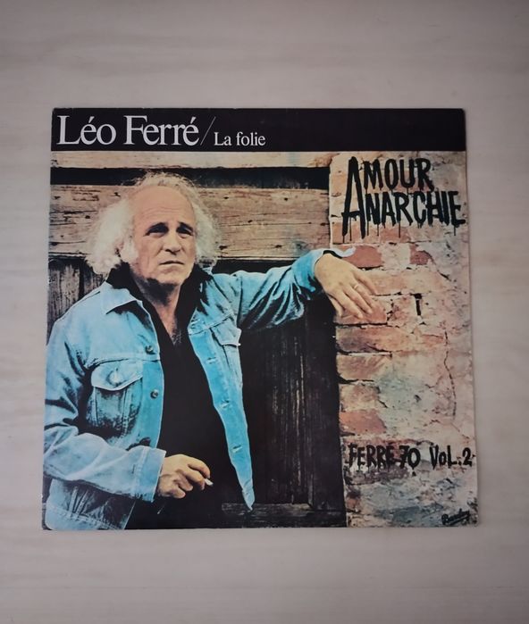 Léo Ferre "Amour Anarchie"   la folie vinil 33