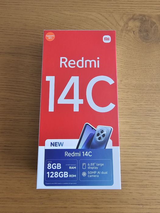 Xiaomi Redmi 14C z 8GB ram i 128GB  Bateria 5160mAh DualSIM gwarancja