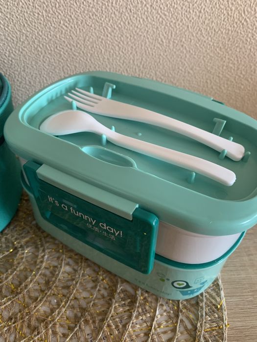 Термосумка  термос с контейнерами для еды