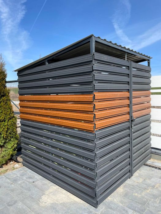 Ogrodzenie aluminiowe brama furtka żaluzja romb Dekor