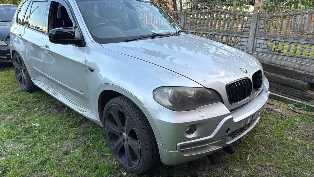 2007 Bmw X5 3.0d Srebrny Anglik