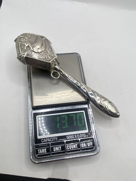 Roca de bebe em prata