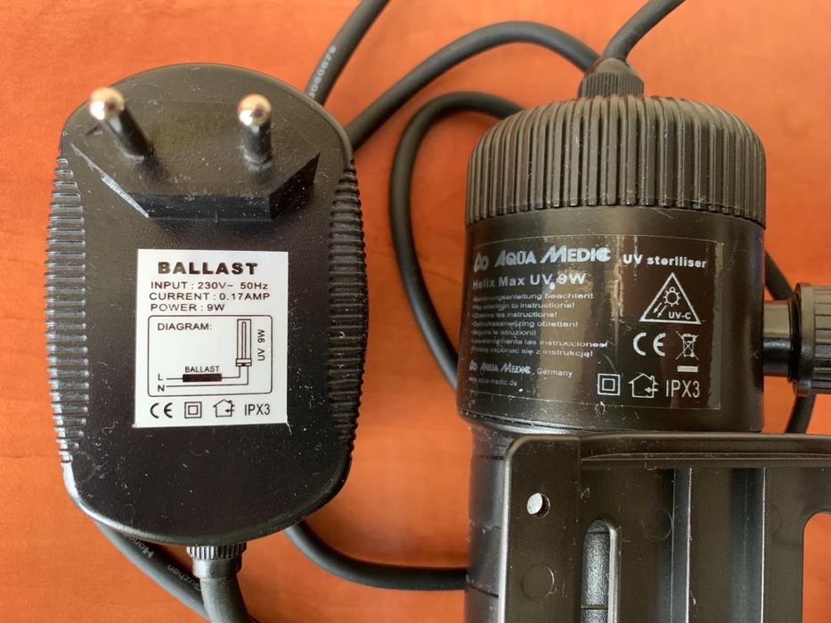 УФ стерилізатор Aqua Medic Helix Max 9 W (Німечина)