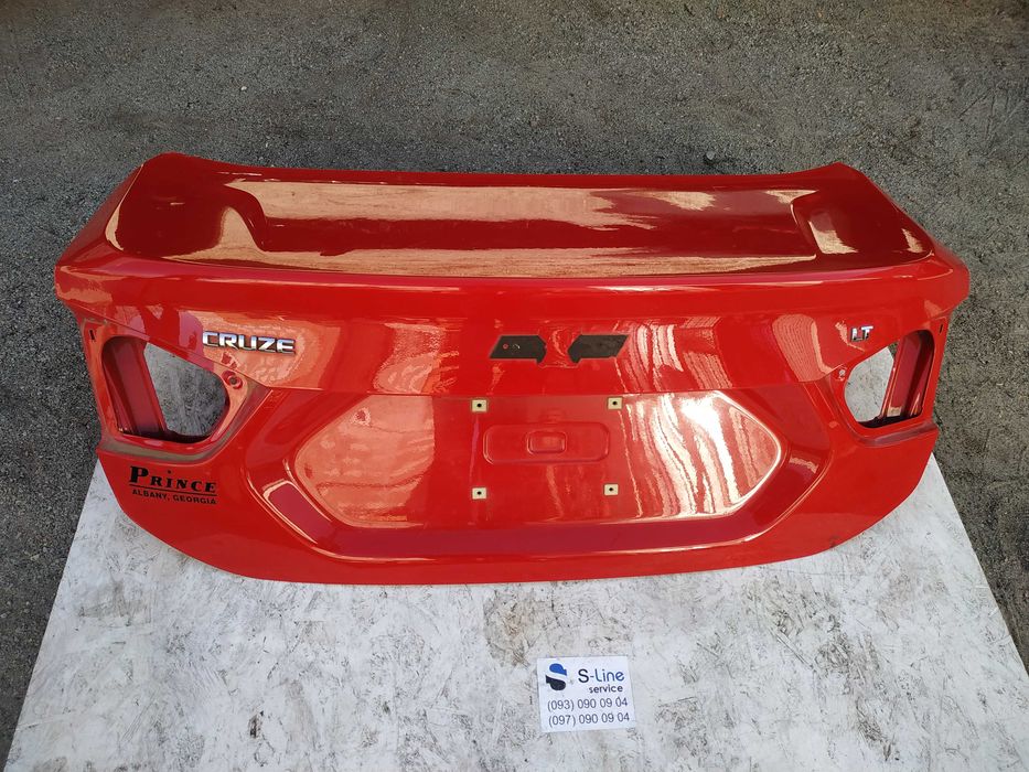 Кришка багажника Шевроле Круз Chevrolet Cruze седан 2016+