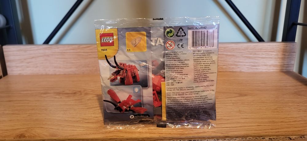 Lego Creator 7604 Dinozaur Triceratops unikat model wycofany
