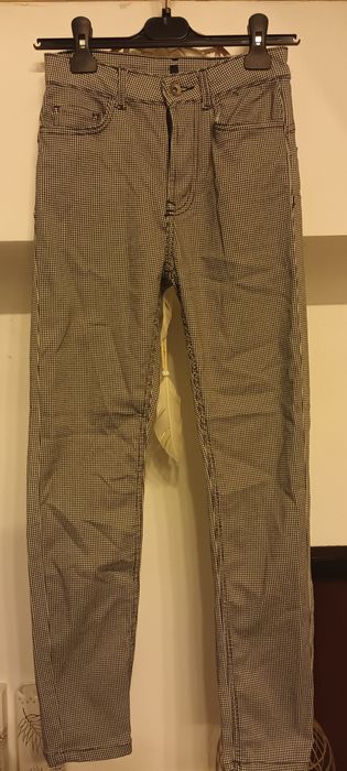 Spodnie Calcedonia pepitka nowe 36 S