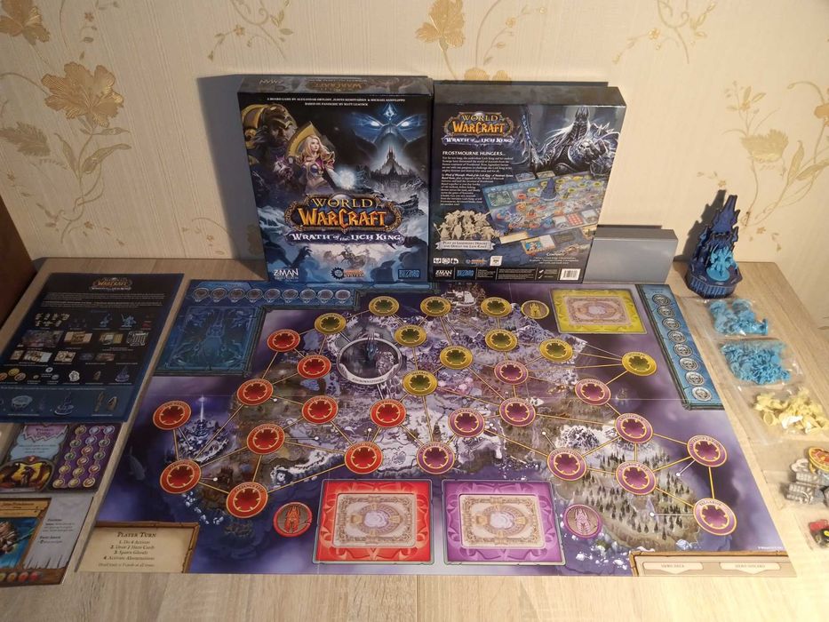 Настольная игра  Пандемия  Гнев короля Лича