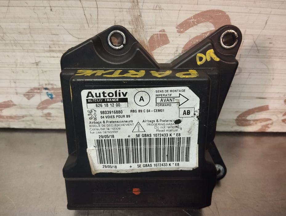 Centralina Airbag PEUGEOT PARTNER Caixa/monovolume - 626181200