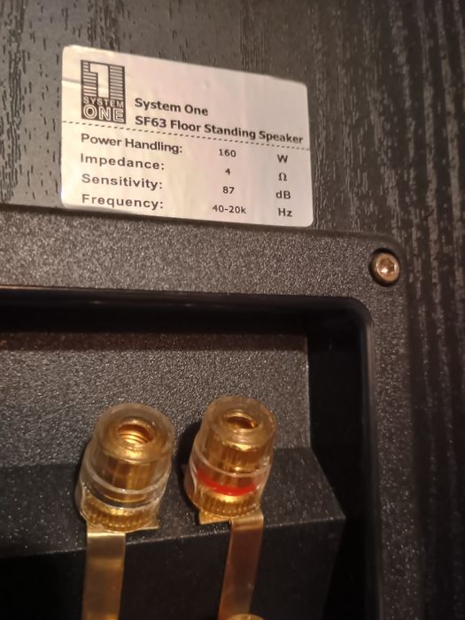 Акустика System One