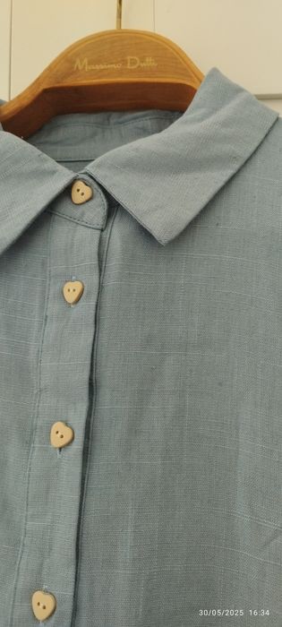 Conjunto em linho/algodão  S/M