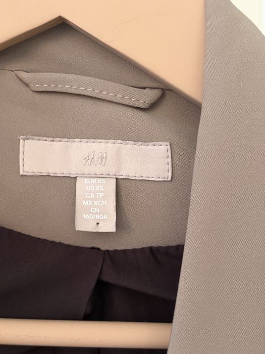 піджак H&M тауп оверсайз
