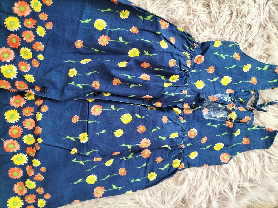 Sukienka letnia dziewczęca Mackays rozmiar 110