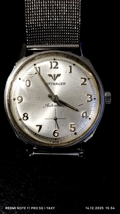 Zegarek męski mechaniczny automatyczny Wittnauer  Swiss made