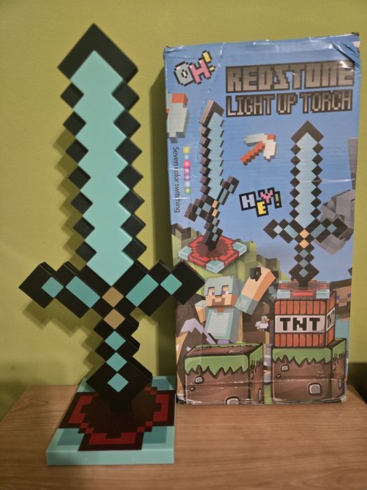 Меч Майнкрафт на акумуляторі, 16 режимів