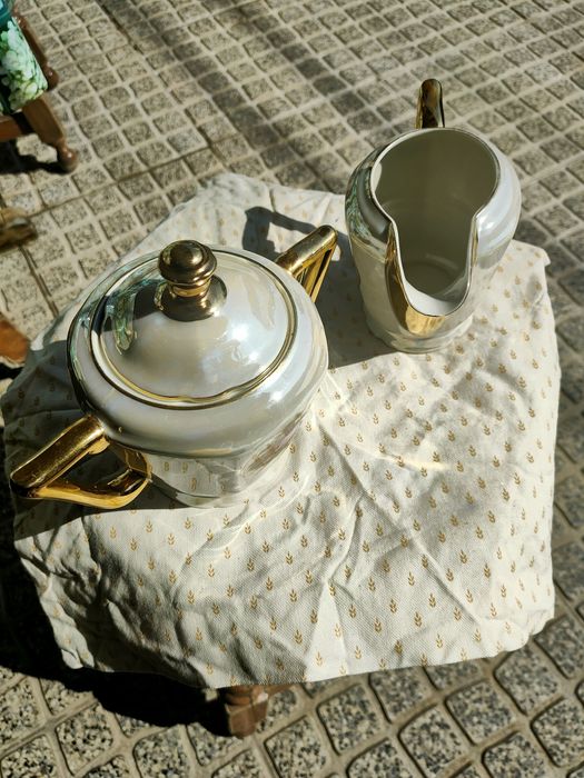 4 Peças cerâmica64584973432834122