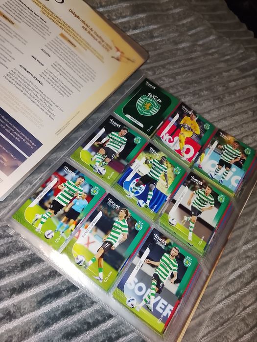 Coleção Completa Cartas Ídolos + Album + Checklist + Cartas Repetidas